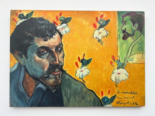 Tableau huile sur toile paul - sur,