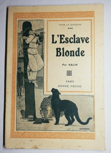Rare livre ancien - livre, l'esclave