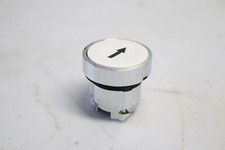 NEUF :  TELEMECANIQUE ZB4BA334 /Harmony tête Bouton Poussoir ø22 Blanc - Fleche