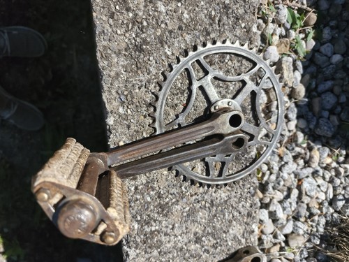 Pédalier vélo terrot - pédalier,