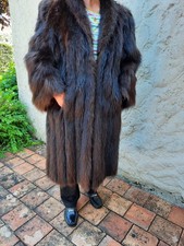 manteau en  fourrure vintage