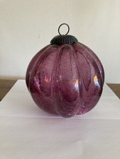 Grosse boule noël - boule, ancienne