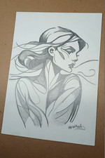 Dessin Art Crayon Original