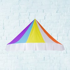  Lit Princesse Auvent Moustiquaire Crib Gauze Rideau Tente Arc En Ciel Demi-Rond