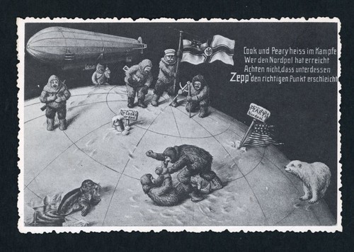 Carte postale satirique - , cook