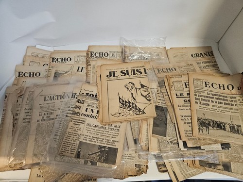 Lot vieux journaux - lot,