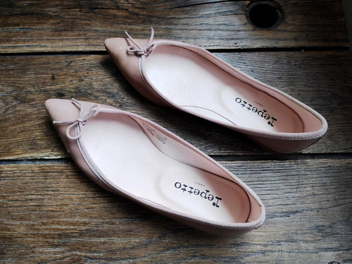 Ballerines repetto cuir vernis - repetto,