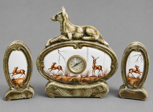 Garniture cheminée de - de,