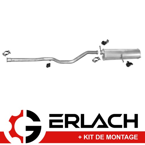 Echappement silencieux pour