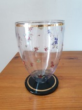 Beau vase art nouveau en verre