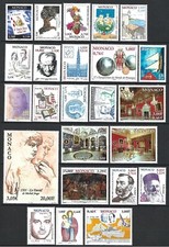 Timbre de Monaco neuf ** n 2295 / 2318   année 2001 complète