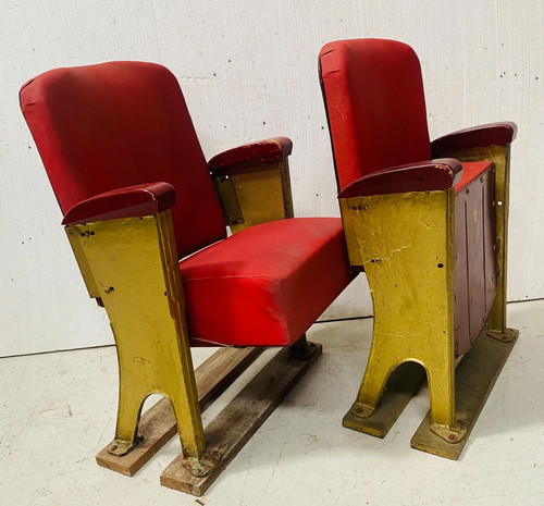 Anciens fauteuils cinema - anciens,