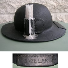 BARRETTE DE MINEUR CUIR