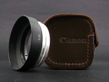 Canon Lens hood Serie VII for 50mm with case, Rangefinder 35mm, Leica LTM, m39