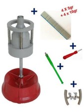 Equilibreuse de Roue Manuelle Portable avec Centreur + Kit Complet Equilibrage