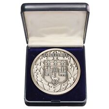 France médaille offert par le journal La Dépêche croix occitane - alliage blanc