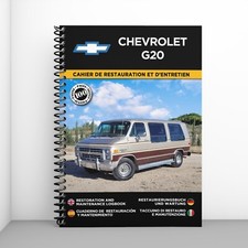 CHEVROLET G20 : Cahier de Restauration - Personnalisation gratuite !