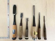 Lot de 6 ciseaux de menuiserie outils de travail du bois lames tailles 30 mm ...
