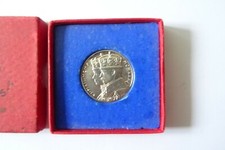 Médaille Argent jubilé 25 ans George V & Queen Mary  Stet Fortuna Domu 1910-1935