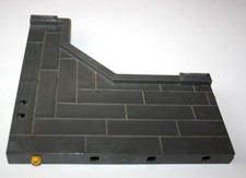 PLAYMOBIL 3269 PLANCHER D'ANGLE CHATEAU DRAGON ROUGE