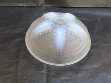 Coupe verre opalescent - , décor