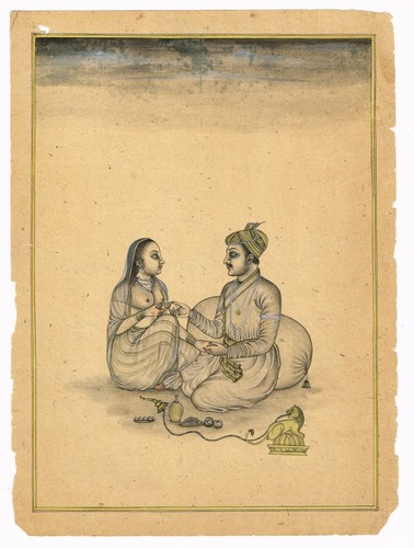 Indien miniature ancien - indien,