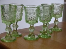 PORTIEUX 6 ANCIENS VERRES A