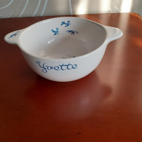 Bol breton prenom faiencerie - breton,