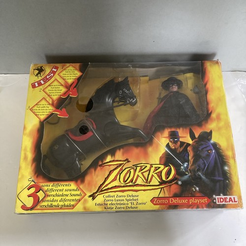 Figurine zorro plus - zorro, cheval