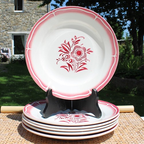 Lot assiettes plates - lot, 6