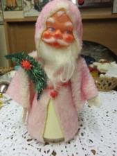 Ancienne décoration de Noël "Père Noël" hauteur 22 cm environ, vintage
