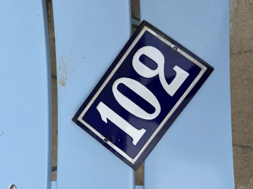 Ancienne plaque emaillee - ancienne,