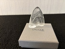 Papillon blanc mat en cristal