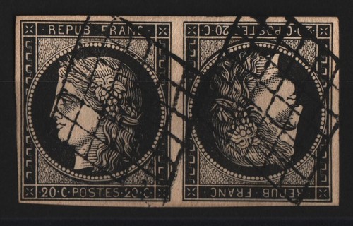 Timbre france ceres tete - ceres, n