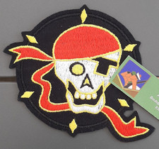 Patch Aéronavale FLOTTILLE 14 F CRUSADER ancien feutrine 1980 ORIGINAL Marine