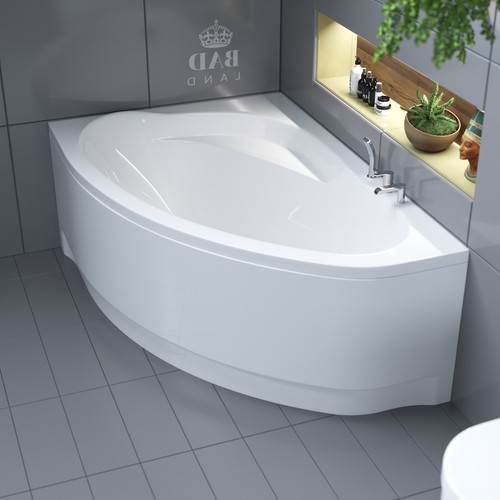 Baignoire bain angle 150x100 - d'angle,