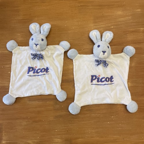 Lot doudou plat picot - 2,