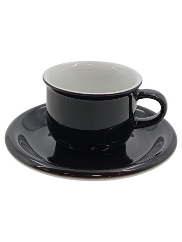 Arzberg tasse soucoupe noir - tasse, et