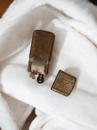 Briquet mèche ancien - briquet,
