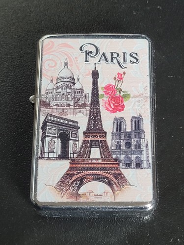 Briquet metal paris france - metal,