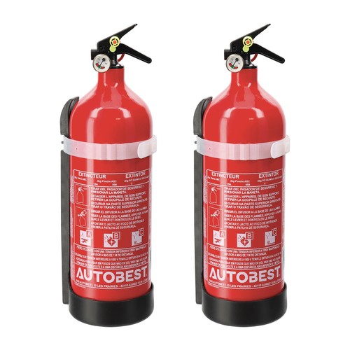 Lot extincteurs 2kg - lot, 2