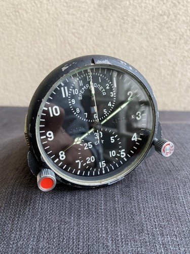 Horloge cockpit soviétique - cockpit,
