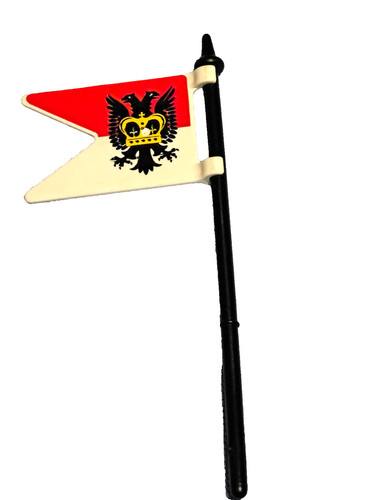 Playmobil ancien drapeau - playmobil,