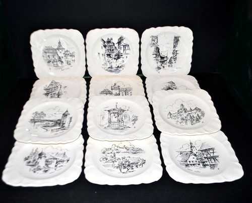 Sarreguemines assiettes - sarreguemines, 12