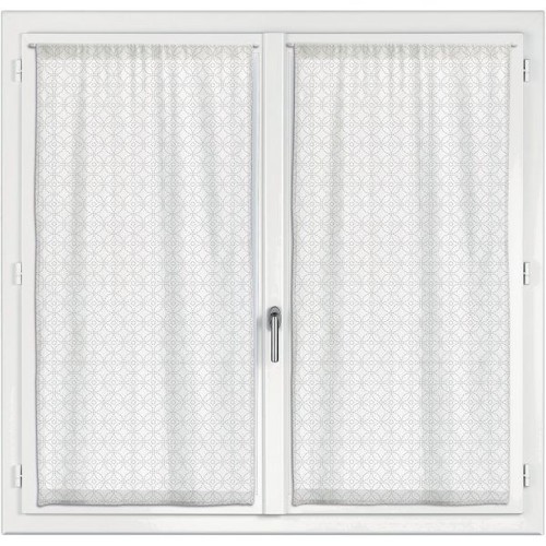 Lot voilages 70x190 cm - 70x190,