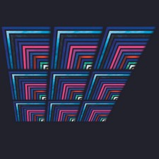 Plafond décor diffusant  ref: Vintage 0718. Format 60 x 60 cm