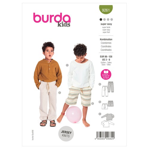 Burda enfants 9261 - enfants,
