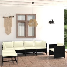 Salon de Jardin 9 pcs et