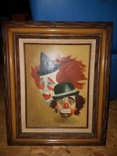 Vintage 12x16 Canvas Creepy