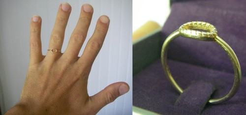 Bague vermeil argent massif - bague,